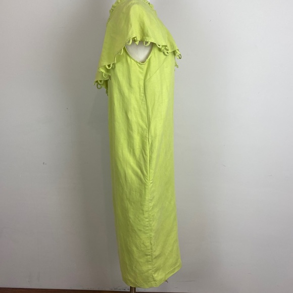 APIECE APART Reina One Shoulder Ruffle Dress
Sz 4 - Picture 4 of 13